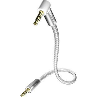 Inakustik Καλώδιο 3.5mm male - 3.5mm male Λευκό 1.5m (004104015)