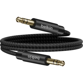 Belkin Καλώδιο 3.5mm male - 3.5mm male Μαύρο 1.2m (AV10164BT04-BLK)