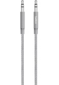 Belkin Καλώδιο 3.5mm male - 3.5mm male Γκρι 1.2m (AV10164BT04-GRY)
