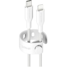 Empower by PanzerGlass USB-C to Lightning Cable 60W Λευκό EM41725