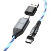 Statik Statik Powerpivot Pro Rotating 2-in-1 Regular USB to Type-C Cable Μπλε 2m PUP-0465-6FT-CC