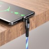 Statik Statik Powerpivot Pro Rotating 2-in-1 Regular USB to Type-C Cable Μπλε 2m PUP-0465-6FT-CC