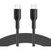 Belkin Braided USB 2.0 Cable USB-C male - USB-C 60W PD Μαύρο 2m ENA008hq2MBK