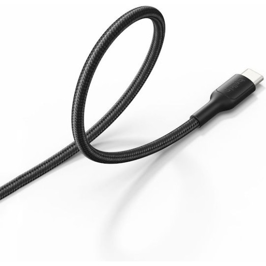 Belkin Braided USB 2.0 Cable USB-C male - USB-C 60W PD Μαύρο 2m ENA008hq2MBK
