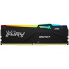 Kingston Fury Beast RGB DDR5 32GB RAM με 2x16GB Modules και Ταχύτητα 6000 για Desktop