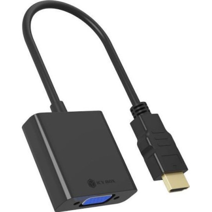 Icy Box Μετατροπέας HDMI male σε VGA female 1τμχ IB-AC502A