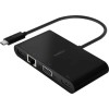 Belkin USB-C Docking Station με HDMI 4K PD Ethernet Μαύρο (AVC004BTBK)
