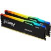 Kingston FURY Beast RGB DDR5 64GB RAM με 2x32GB Modules και Ταχύτητα 6000 για Desktop