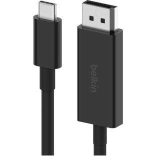 Belkin USB 2.0 Cable USB-C male - DisplayPort Μαύρο 1.4m AVC014BT2MBK