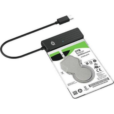 Conceptronic USB-C σε SATA 5Gbs Μαύρο ABBY02B