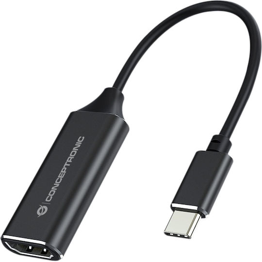 Conceptronic Μετατροπέας USB-C male σε HDMI female 1τμχ ABBY03B