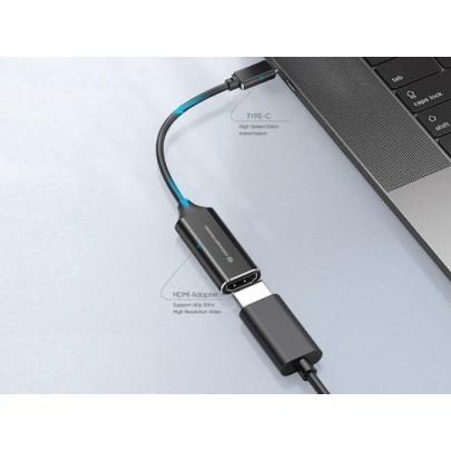 Conceptronic Μετατροπέας USB-C male σε HDMI female 1τμχ ABBY03B