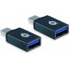 Conceptronic Μετατροπέας USB-C male σε USB-A female 2τμχ DONN03G