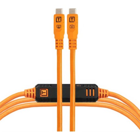 Tether Tools Tetherpro USB 2.0 Cable USB-C male - USB-C 100W PD Πορτοκαλί 4.6m CUC15G2-ORG