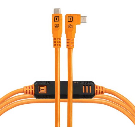 Tether Tools Tetherpro USB 2.0 Cable USB-C male - USB-C PD Πορτοκαλί 4.6m CUC15RTG2-ORG