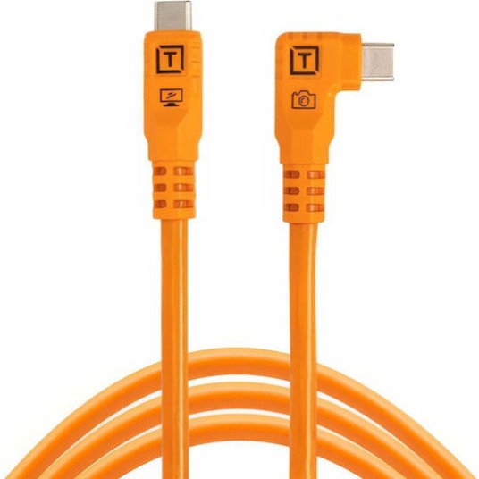 Tether Tools Tetherpro Braided USB 3.1 Cable USB-C male - USB-C Πορτοκαλί 3m CUC10RTG2B-ORG