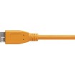 Tether Tools TetherPro USB 3.0 Cable USB-C male - micro USB-B Πορτοκαλί 4.60m CUC3315-ORG