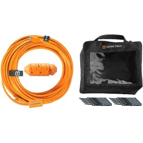 Tether Tools USB 2.0 Cable USB-C male - micro USB-A Πορτοκαλί 9.4m CUC31B-ORG