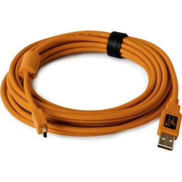 Tether Tools USB 2.0 Cable USB-A male - mini USB-B male 4,6m (CU5451)