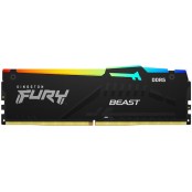 Kingston Fury Beast RGB DDR5 64GB RAM με 2x32GB Modules και Ταχύτητα 6400 για Desktop