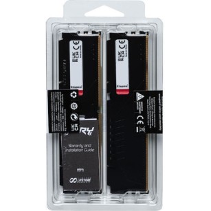 Kingston Fury Beast DDR5 32GB RAM με 2x16GB Modules και Ταχύτητα 6400 για Desktop