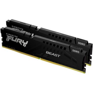 Kingston Fury Beast DDR5 64GB RAM με 2x32GB Modules και Ταχύτητα 6400 για Desktop