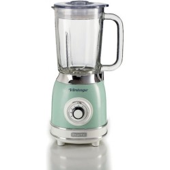 Ariete Μπλέντερ για Smoothies με Γυάλινη Κανάτα 1.5lt 1000W Πράσινο 00C058304AR0