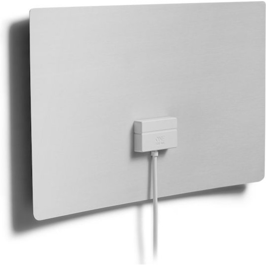 One For All Ultra Thin Indoor TV Antenna SV9440-5G Εσωτερική Κεραία Τηλεόρασης (δεν Απαιτεί Τροφοδοσία) Ασημί