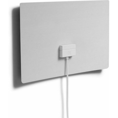 One For All Ultra Thin Indoor TV Antenna SV9440-5G Εσωτερική Κεραία Τηλεόρασης (δεν Απαιτεί Τροφοδοσία) Ασημί