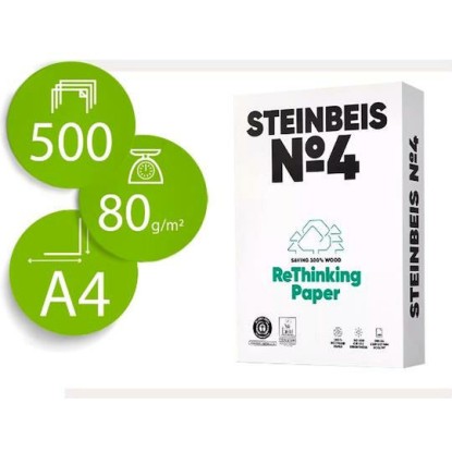 Steinbeis Χαρτί Εκτύπωσης A4 80gr/m² 500 φύλλα