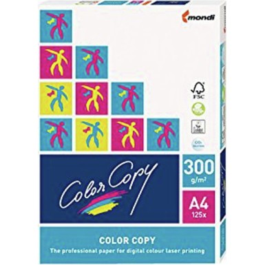 Mondi Color Copy Satined Χαρτί Εκτύπωσης A4 300gr/m² 125 φύλλα