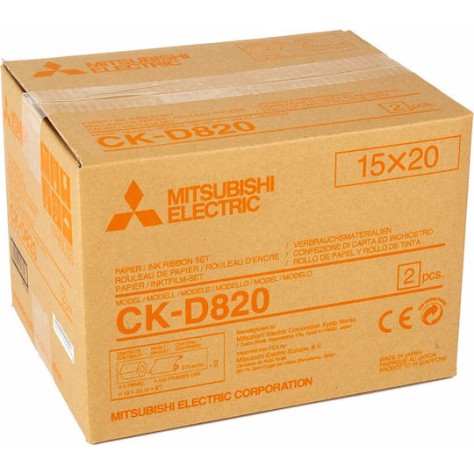 Mitsubishi Electric CK-D820 Γνήσια Μελανοταινία 2τμχ