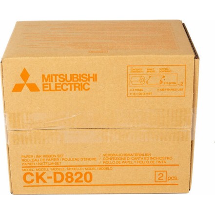 Mitsubishi Electric CK-D820 Γνήσια Μελανοταινία 2τμχ