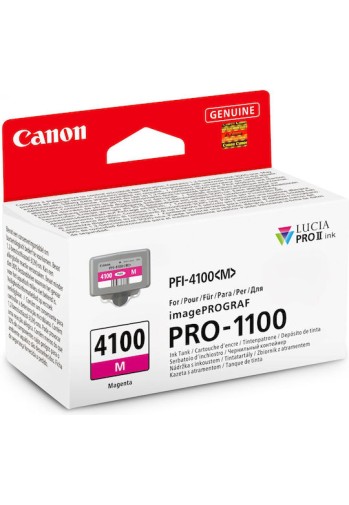 Canon PFI-4100 Γνήσιο Μελάνι Εκτυπωτή InkJet Ματζέντα (6779C001)