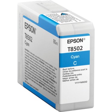 Epson T8505 Γνήσιο Μελάνι Εκτυπωτή InkJet Ανοιχτό Κυανό (C13T850500)