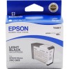 Epson T0587 Γνήσιο Μελάνι Εκτυπωτή InkJet Ανοιχτό Μαύρο (C13T580700)