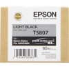 Epson T0587 Γνήσιο Μελάνι Εκτυπωτή InkJet Ανοιχτό Μαύρο (C13T580700)