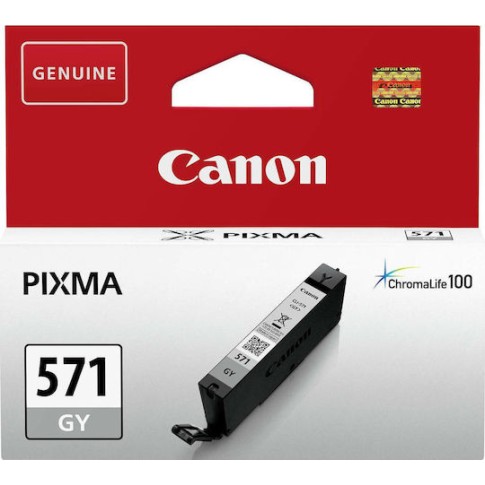Canon CLI-571 Γνήσιο Μελάνι Εκτυπωτή InkJet Γκρι (0389C001)