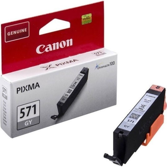 Canon CLI-571 Γνήσιο Μελάνι Εκτυπωτή InkJet Γκρι (0389C001)