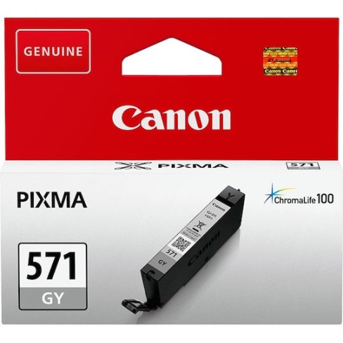 Canon CLI-571 Γνήσιο Μελάνι Εκτυπωτή InkJet Γκρι (0389C001)