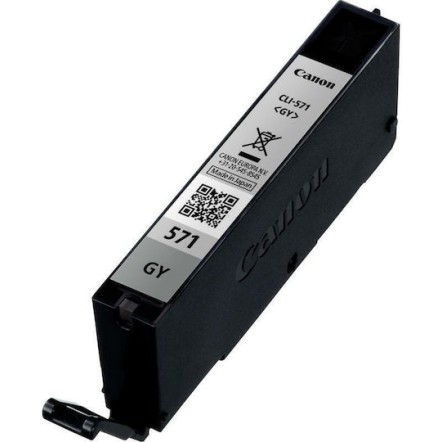Canon CLI-571 Γνήσιο Μελάνι Εκτυπωτή InkJet Γκρι (0389C001)
