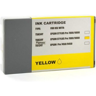 Epson T6034 Γνήσιο Μελάνι Εκτυπωτή InkJet Κίτρινο (C13T603400)