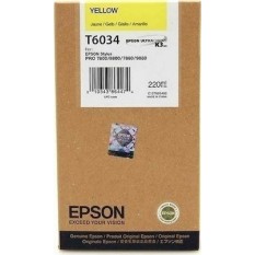 Epson T6034 Γνήσιο Μελάνι Εκτυπωτή InkJet Κίτρινο (C13T603400)