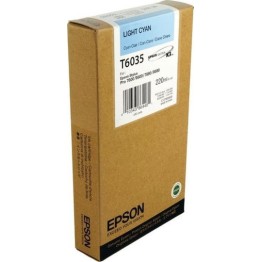 Epson T6035 Γνήσιο Μελάνι Εκτυπωτή InkJet Ανοιχτό Κυανό (C13T603500)