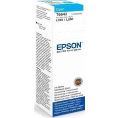 Epson 664 Γνήσιο Μελάνι Εκτυπωτή InkJet Κυανό (C13T66424A)