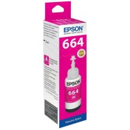 Epson 664 Γνήσιο Μελάνι Εκτυπωτή InkJet Ματζέντα (C13T66434A)