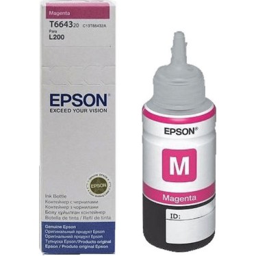 Epson 664 Γνήσιο Μελάνι Εκτυπωτή InkJet Ματζέντα (C13T66434A)