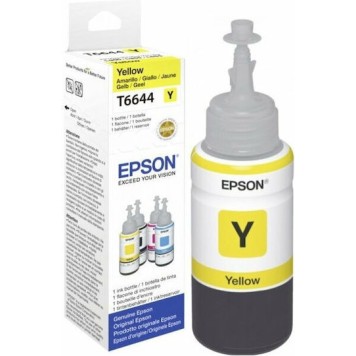 Epson 664 Γνήσιο Μελάνι Εκτυπωτή InkJet Κίτρινο (C13T66444A)