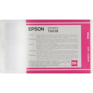 Epson T603B Γνήσιο Μελάνι Εκτυπωτή InkJet Ματζέντα (C13T603B00)