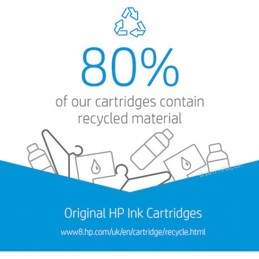 HP 304 Γνήσιο Μελάνι Εκτυπωτή InkJet Μαύρο (N9K06AE)